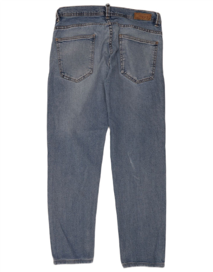 Zara Ανδρικό Slim Jeans EU 44 Large W34 L30 Blue