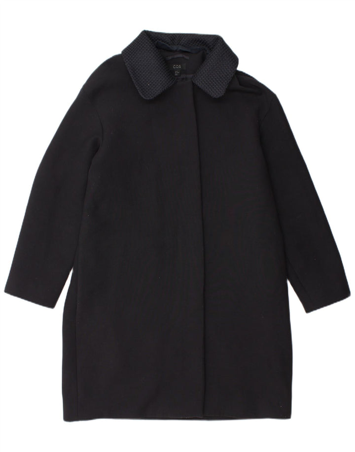Γυναικείο παλτό COS EU 38 Medium Navy Blue Polyester
