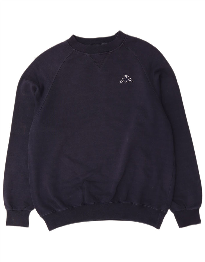 Ανδρικό φούτερ Kappa Jumper Μεσαίο μπλε βαμβακερό