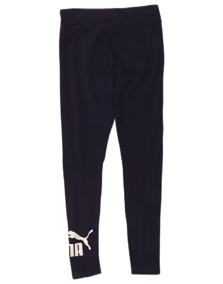 Γυναικεία γραφικά κολάν Puma UK 10 Small Navy Blue