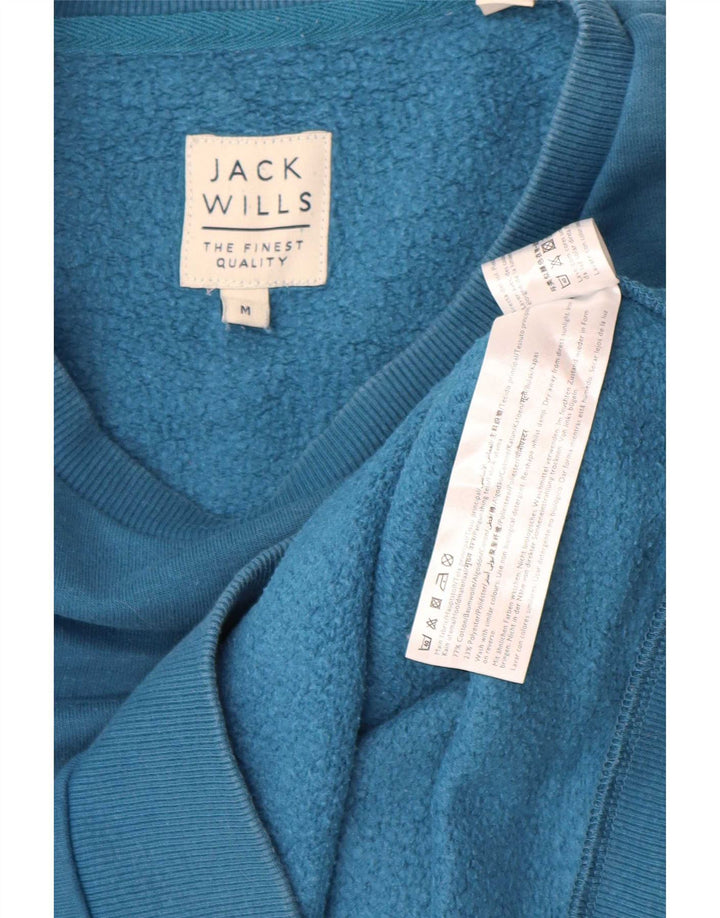Ανδρικό φούτερ Jack Wills Jumper Μεσαίο μπλε βαμβακερό