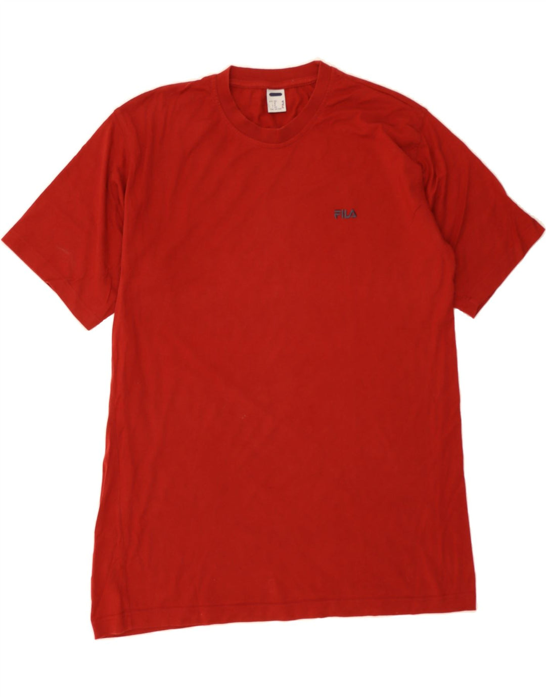 FILA Mens T-Shirt Top 2XL Red Cotton Vintage Fila and Second-Hand Fila from Messina Hembry 