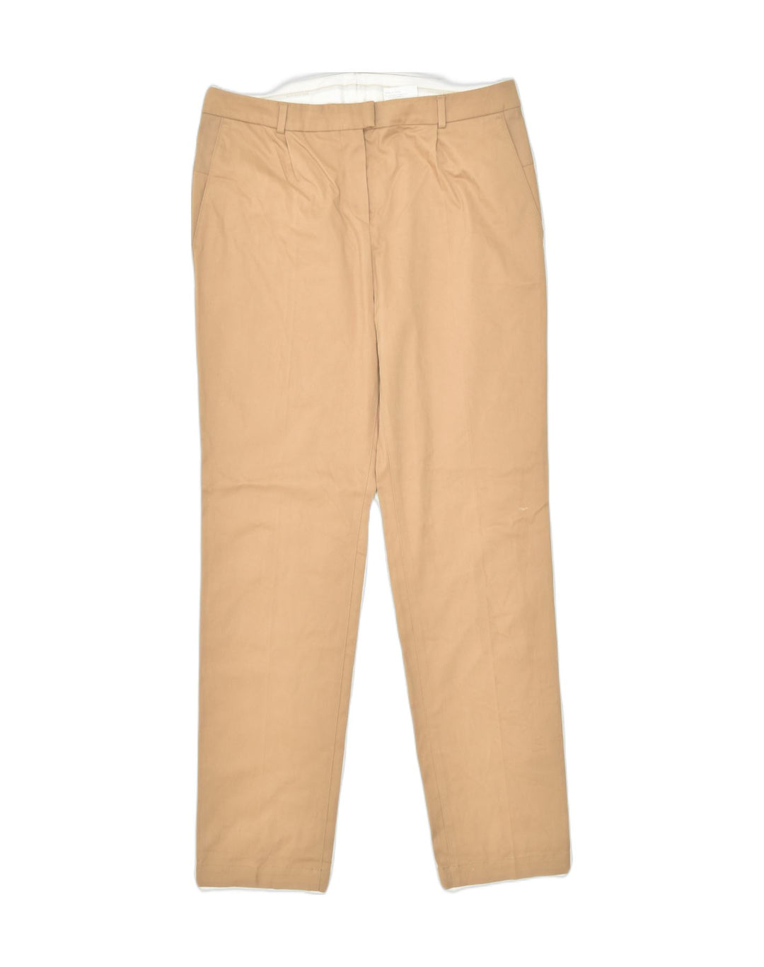 HUGO BOSS Womens Oversized Pegged Casual Trousers W34 L33 Brown Cotton | Vintage | Thrift | Second-Hand | Used Clothing | Messina Hembry 