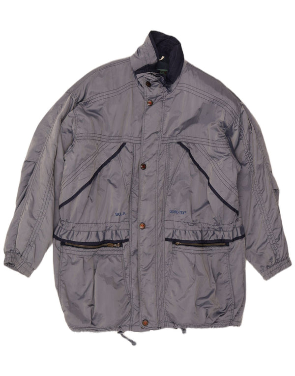 SKILA Ανδρικό Αντιανεμικό Μπουφάν UK 46 3XL Μπλε Ακρυλικό