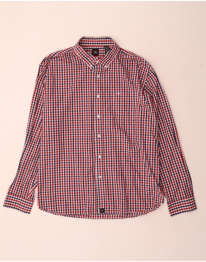 Ανδρικό πουκάμισο Dockers 2XL Red Gingham Cotton