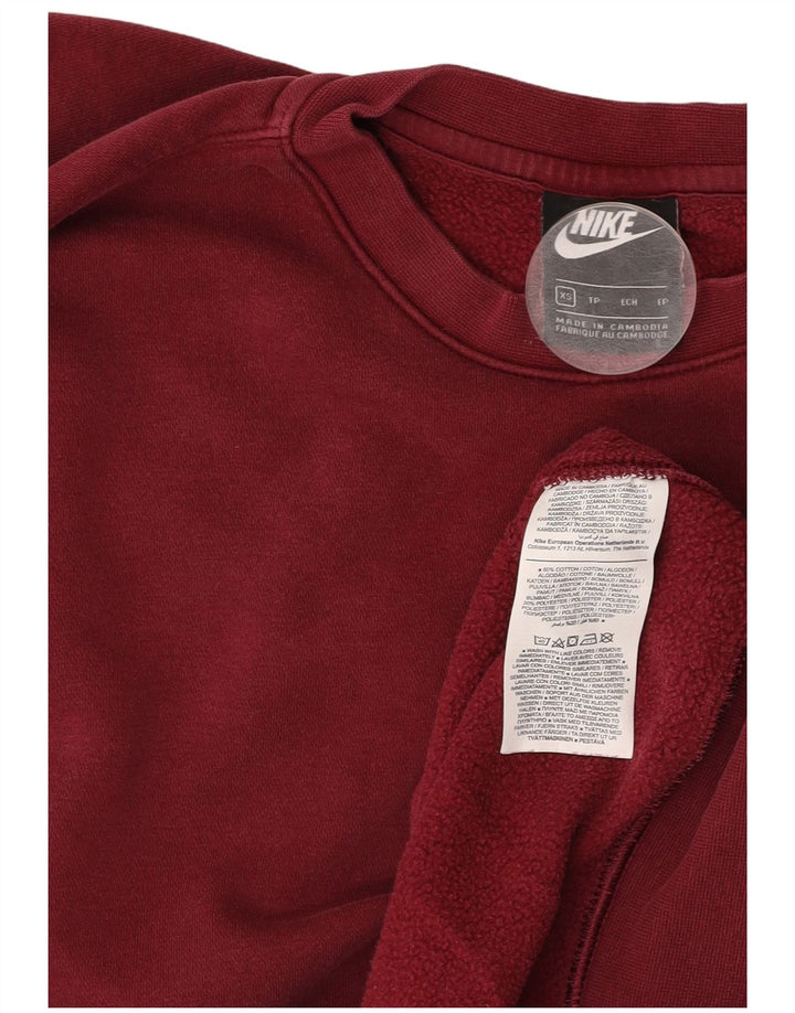 Ανδρικό φούτερ NIKE Jumper XS Βαμβακερό μπορντό