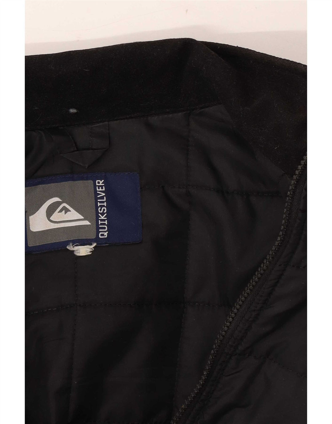 Quiksilver Ανδρικό καπιτονέ μπουφάν UK 40 μεγάλο μαύρο