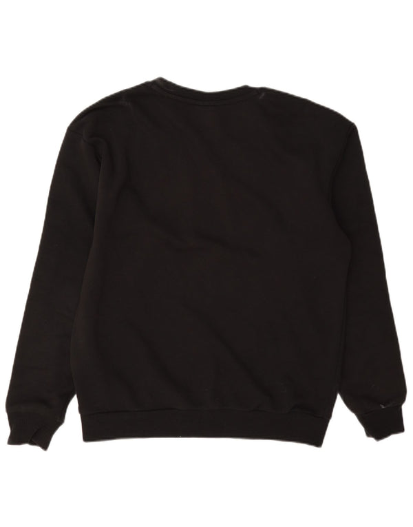 Puma Γυναικείο Γραφικό Φούτερ Jumper UK 6 XS Μαύρο βαμβακερό