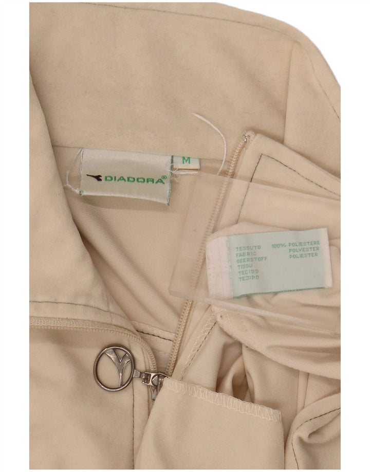 Ανδρική αθλητική φόρμα DIADORA Top Jacket Μεσαίο Μπεζ Πολυεστέρας