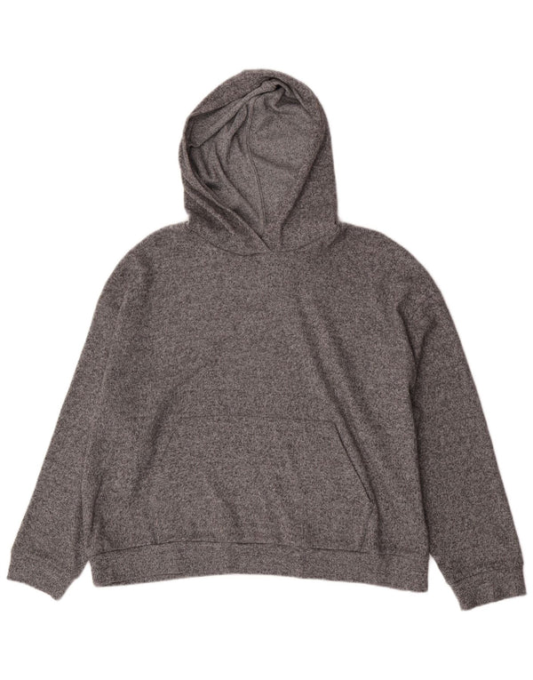 Marks & Spencer Γυναικείο Hoodie Jumper UK 18 XL Grey Flecked