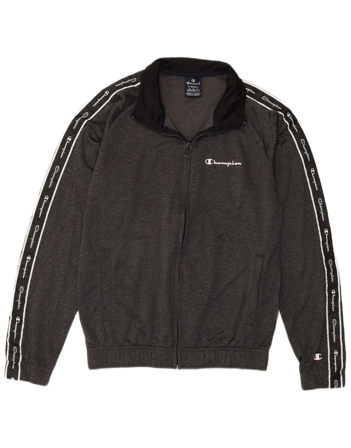 Ανδρική φόρμα Champion Graphic Top Jacket XS Grey Colourblock Polyester