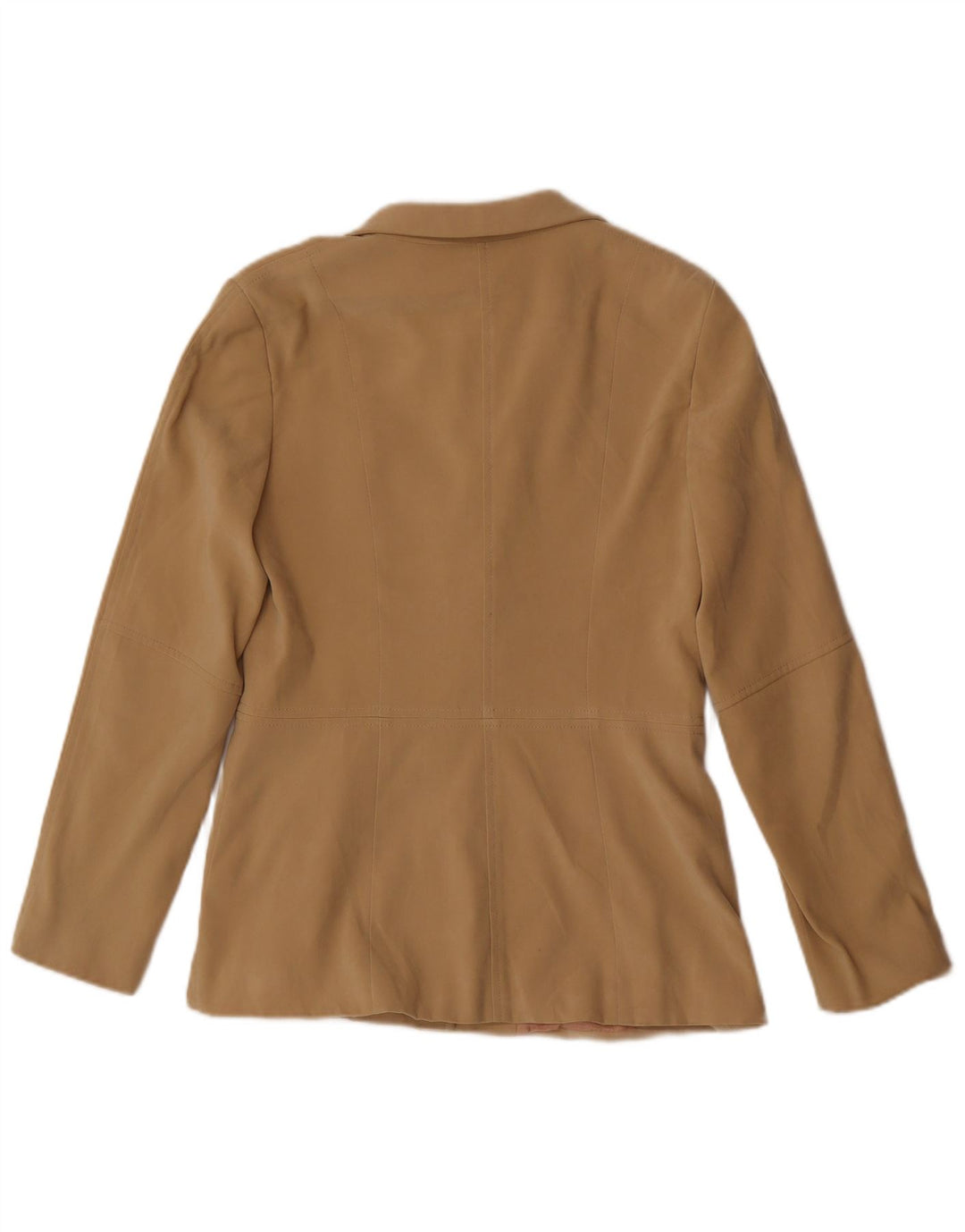 Zara Γυναικείο μπουφάν blazer 3 κουμπιών UK 12 Medium Beige