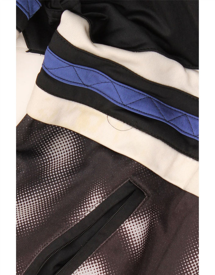 LOTTO Mens Tracksuit Top Jacket UK 38/40 Medium Black Colourblock Vintage Lotto and Second-Hand Lotto from Messina Hembry 