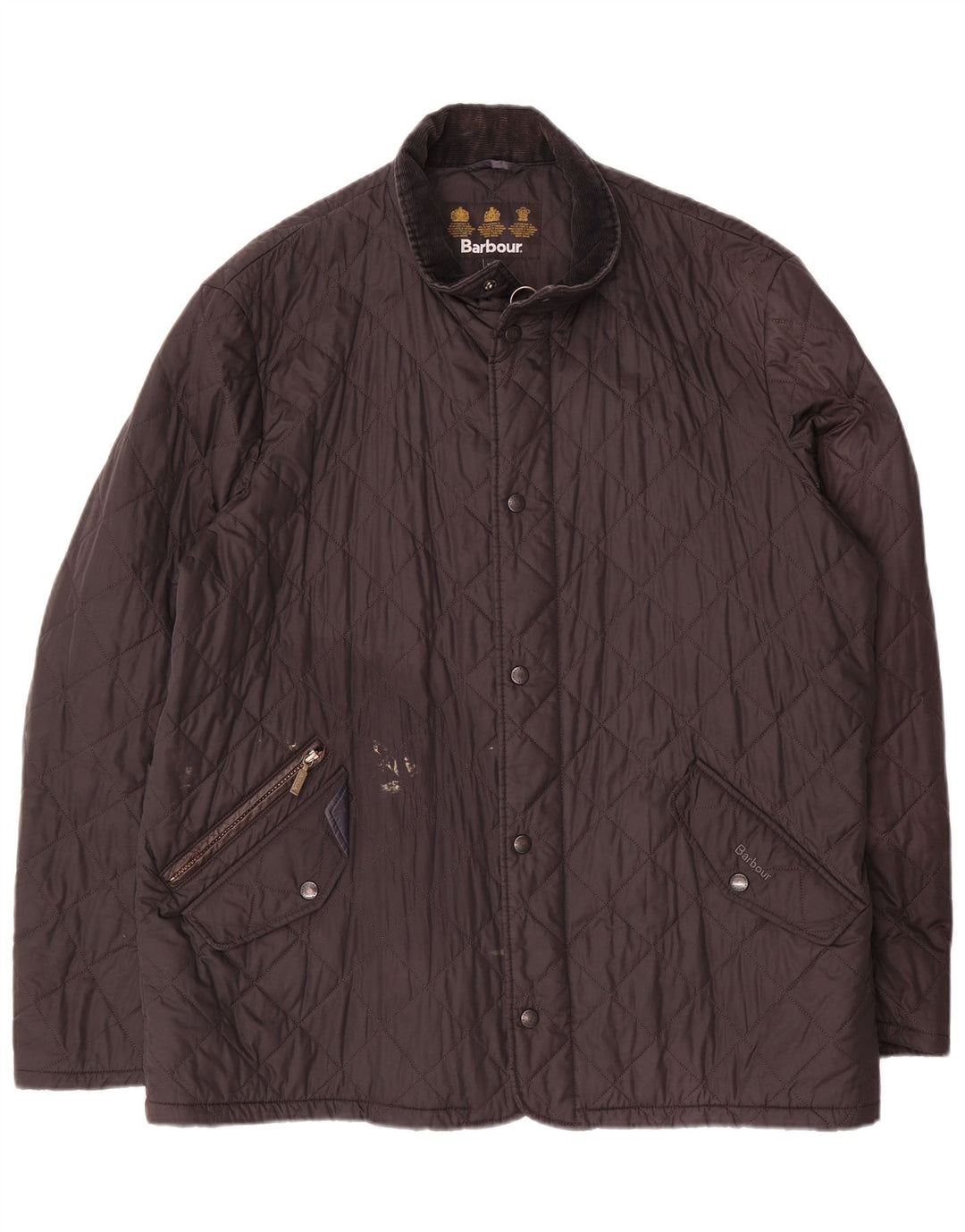 Ανδρικό καπιτονέ μπουφάν BARBOUR UK 42 XL Μαύρο Πολυεστέρας