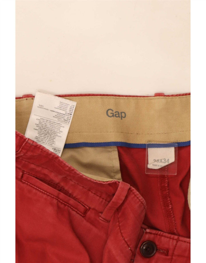 Ανδρικό παντελόνι Gap Slim Chino W36 L34 Κόκκινο βαμβακερό