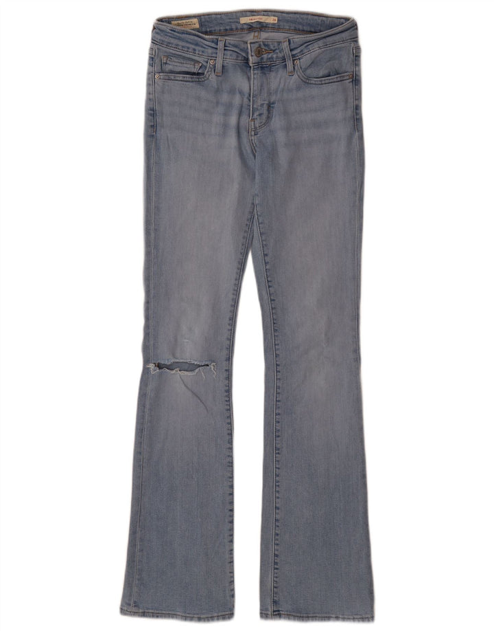 Levi's Womens 715 Bootcut Jeans W26 L32 Blue