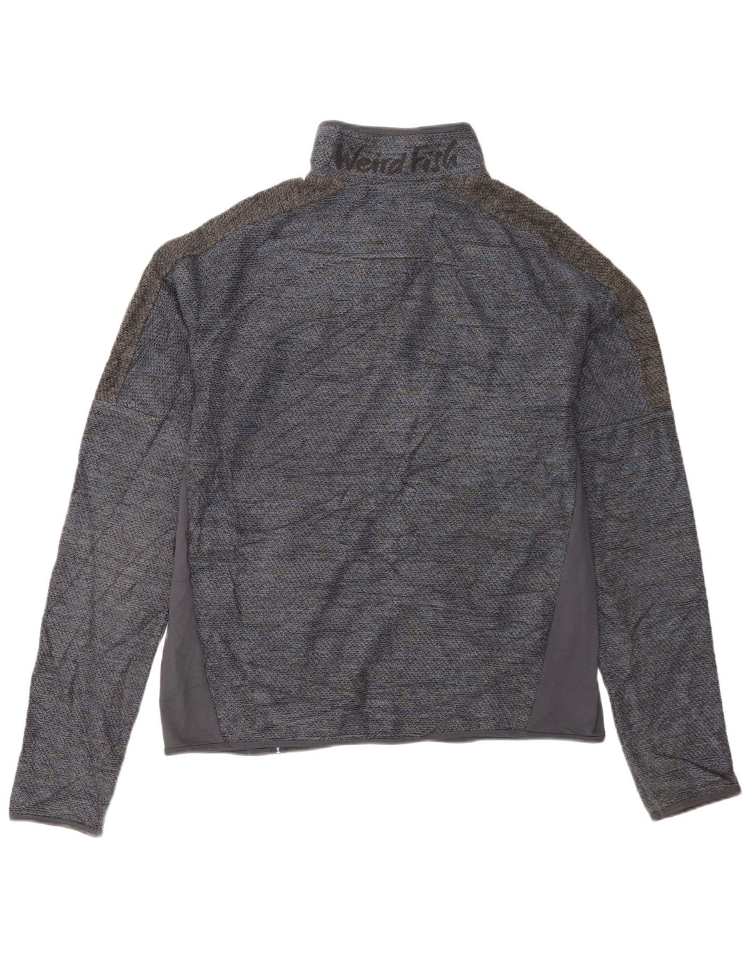 Ανδρική αθλητική φόρμα Weird Fish Top Jacket Large Blue Colourblock Polyester