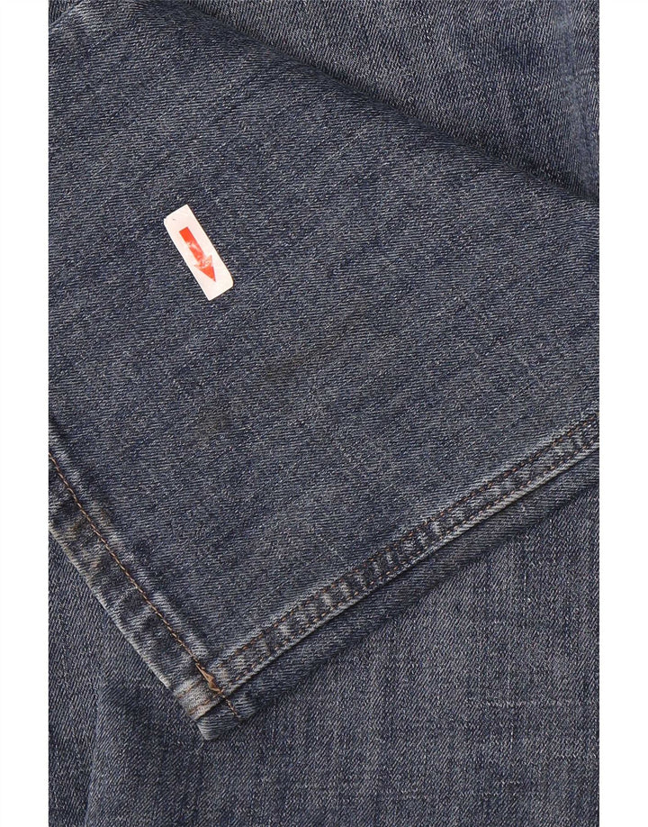 Ανδρικό τζιν Wrangler ίσιο W36 L34 Μπλε βαμβακερό