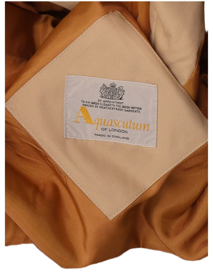 Aquascutum Γυναικεία καμπαρντίνα Oversized UK 12 Medium Beige Classic