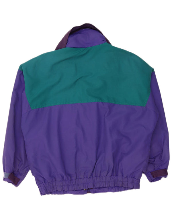 Γυναικείο τζάκετ Columbia Oversized Windbreaker UK 16 Large Purple Colourblock
