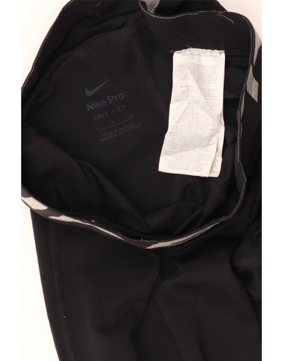 Γυναικείο κολάν Nike Dri Fit Graphic UK 8 Small Black Polyester