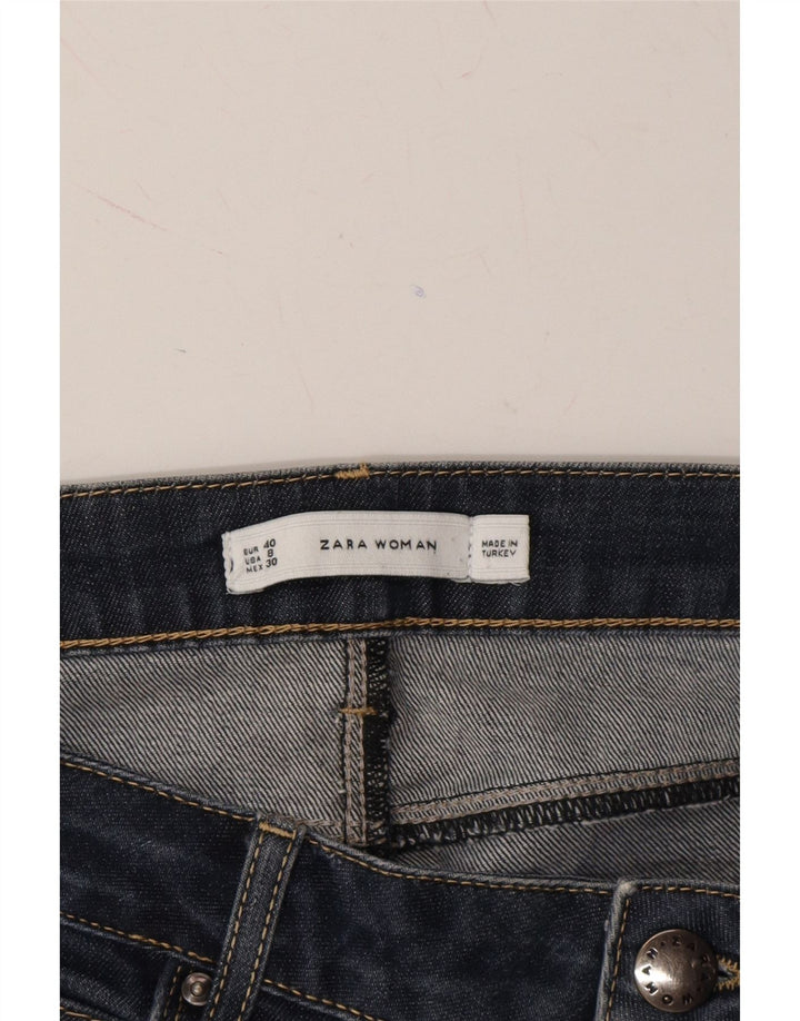 ZARA Womens Slim Jeans EU 40 Medium W32 L28 Navy Blue Vintage Zara and Second-Hand Zara from Messina Hembry 