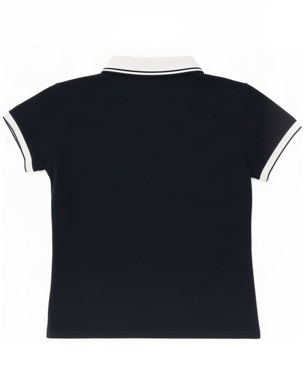 Fred Perry Γυναικείο πουκάμισο πόλο UK 18 XL Navy Blue Colourblock Βαμβακερό