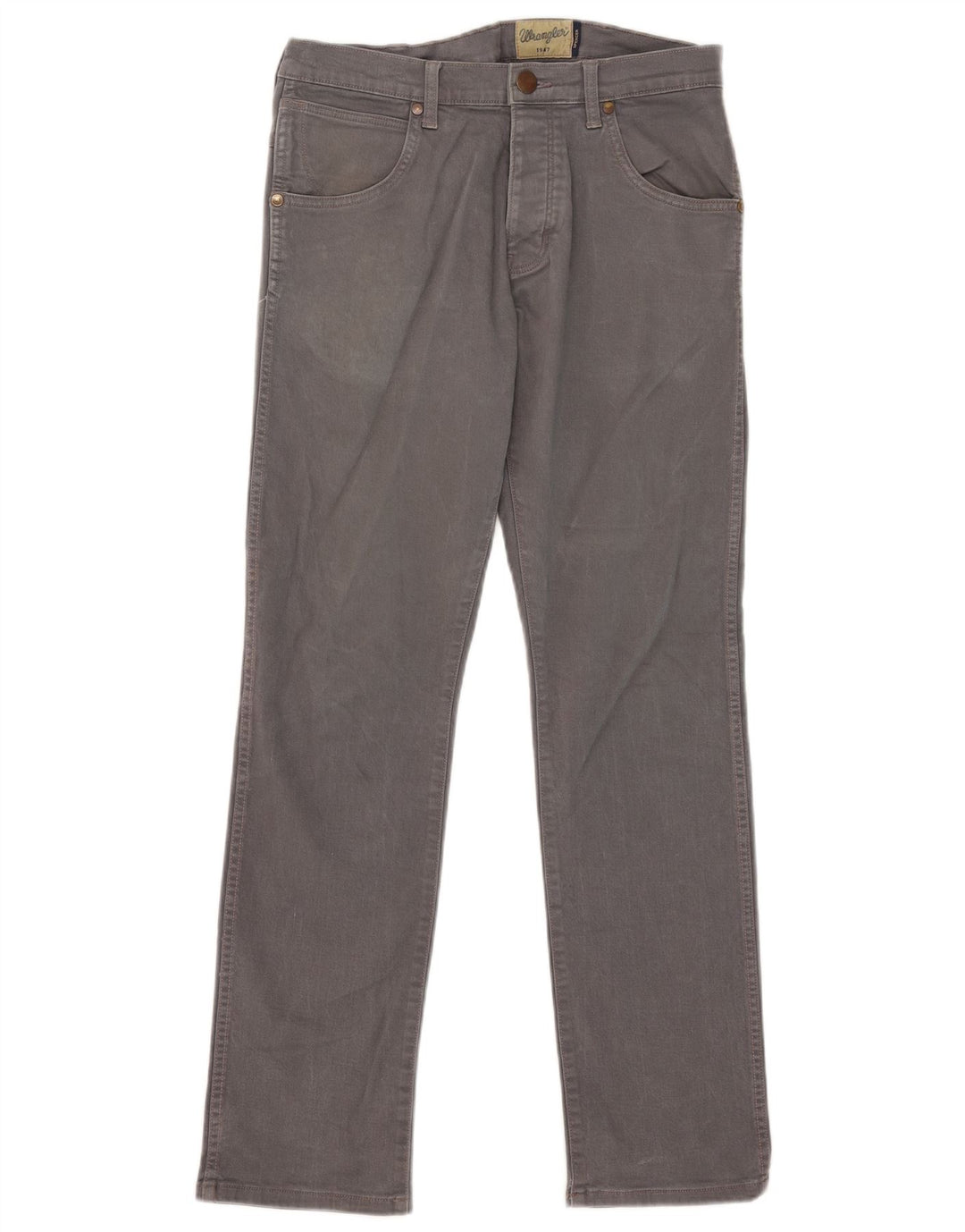 Ανδρικό τζιν WRANGLER Spencer Straight W32 L32 Γκρι βαμβακερό