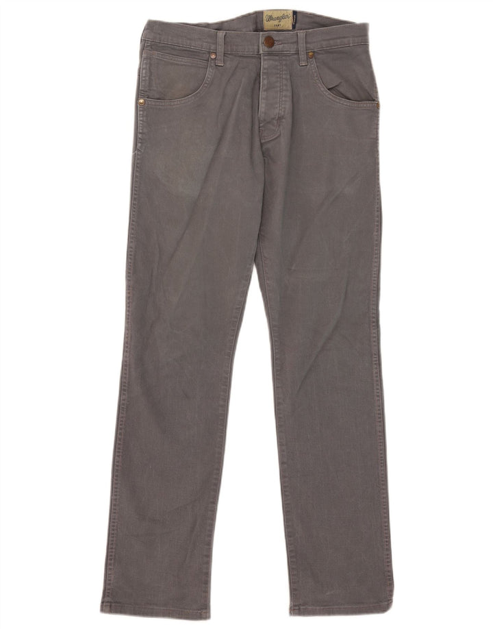 Ανδρικό τζιν WRANGLER Spencer Straight W32 L32 Γκρι βαμβακερό