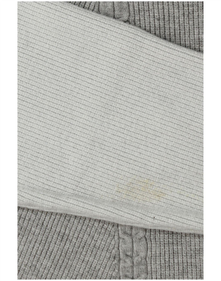 Marks & Spencer Γυναικείο πουλόβερ με λαιμόκοψη UK 16 Large Grey