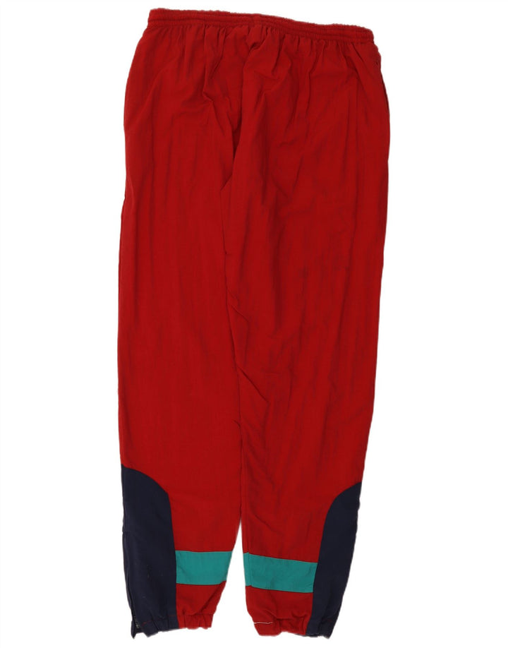 Vintage γυναικείο μπουφάν Parka UK 14 Large Red Colourblock