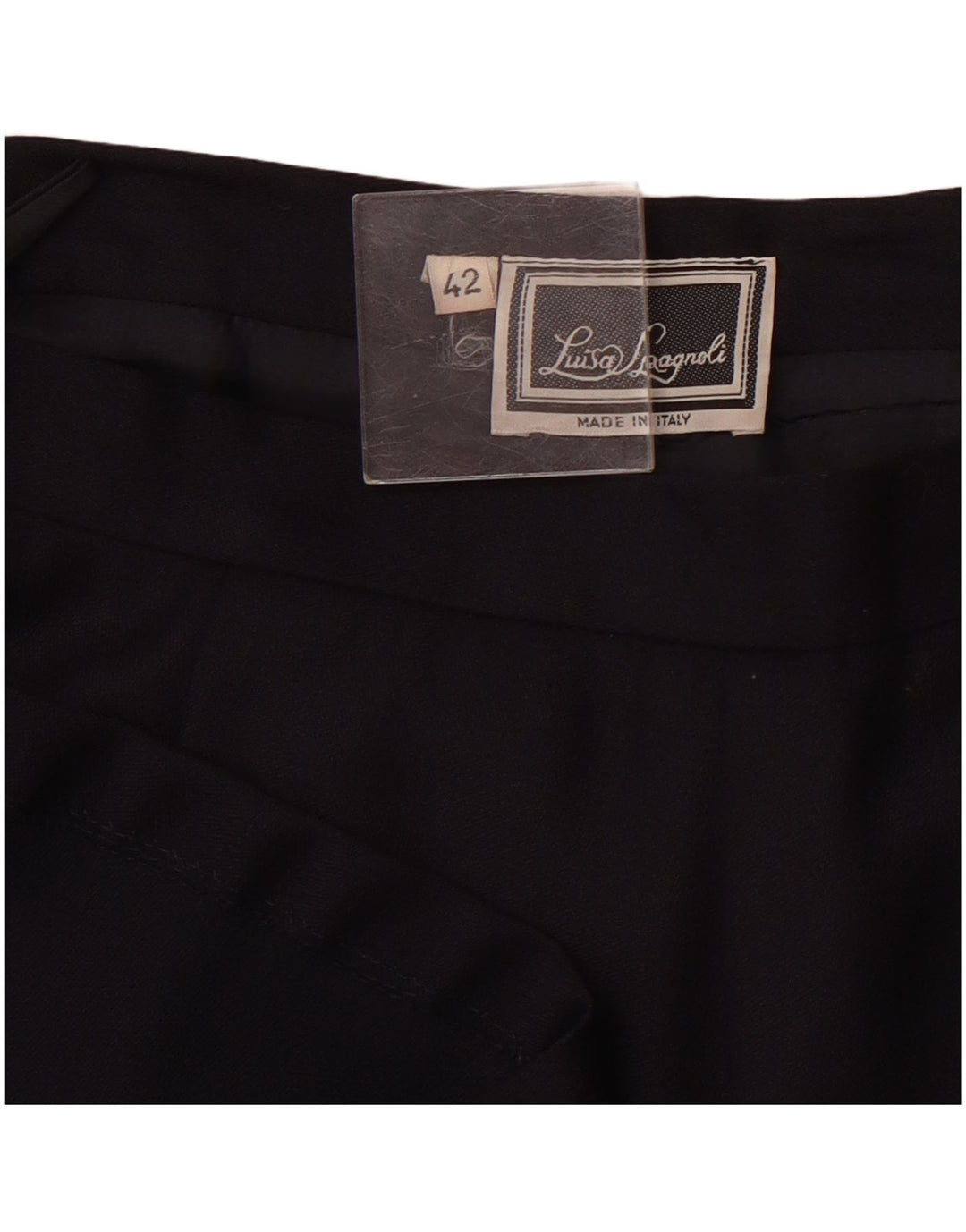 LUISA SPAGNOLI Γυναικεία ψηλόμεση φούστα IT 42 Medium W26 Navy Blue