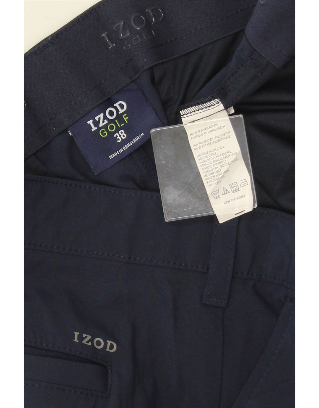 Ανδρικό σορτς Cargo IZOD W38 XL Navy Blue Polyester