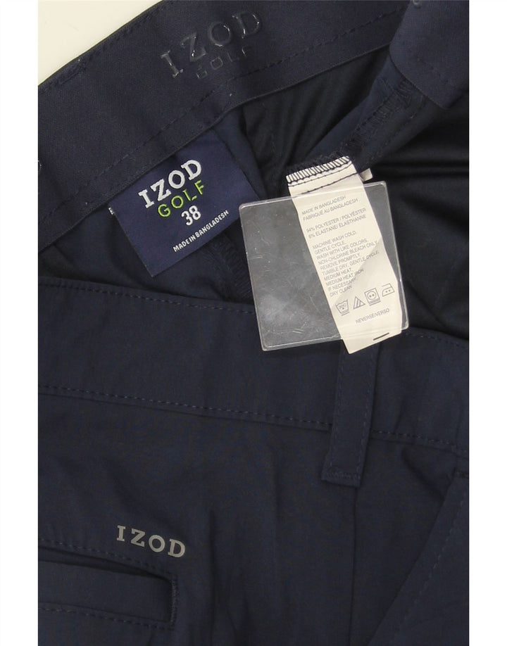 Ανδρικό σορτς Cargo IZOD W38 XL Navy Blue Polyester