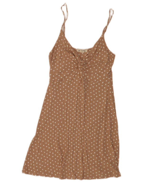 Billabong Γυναικείο αμάνικο Sundress UK 12 Medium Beige πουά