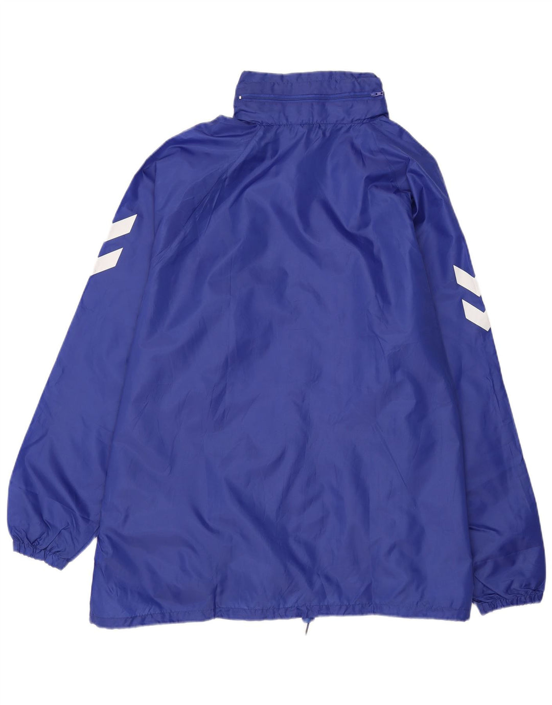 Ανδρικό μπουφάν βροχής με κουκούλα HUMMEL UK 42 XL Μπλε Πολυεστέρας