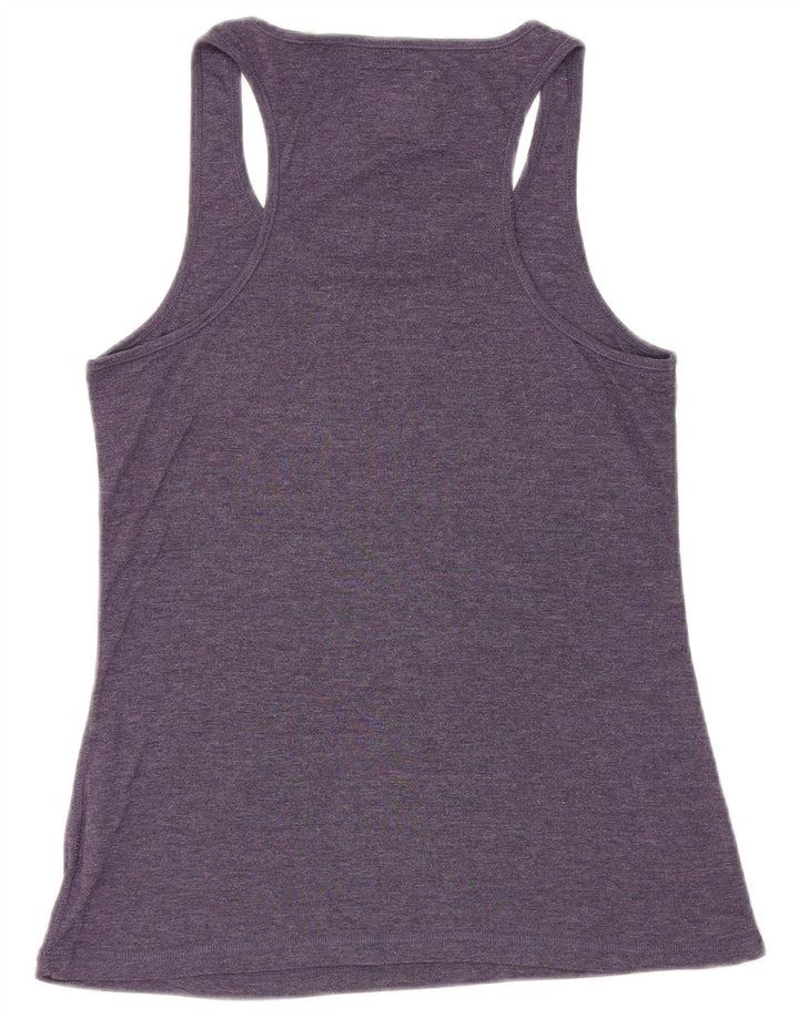 Jack Wills Γυναικείο Γραφικό Γιλέκο UK 14 Medium Navy Blue Cotton