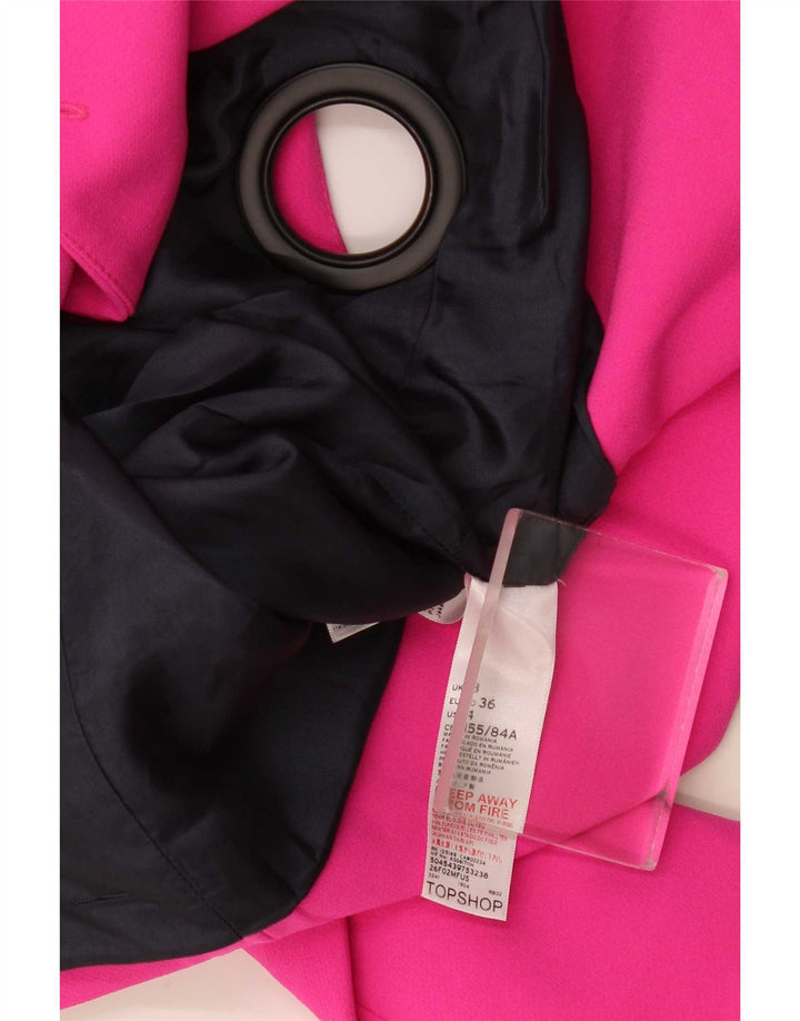 Topshop Γυναικείο μπουφάν Bolero UK 8 Small Pink Polyester