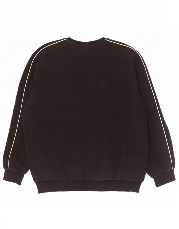 Ανδρικό γραφικό φούτερ Puma Jumper μεγάλο μαύρο βαμβακερό