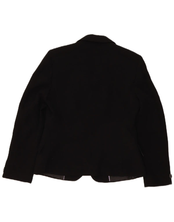 Marks & Spencer Γυναικείο κοντό σακάκι 1 κουμπιού UK 14 Medium Black
