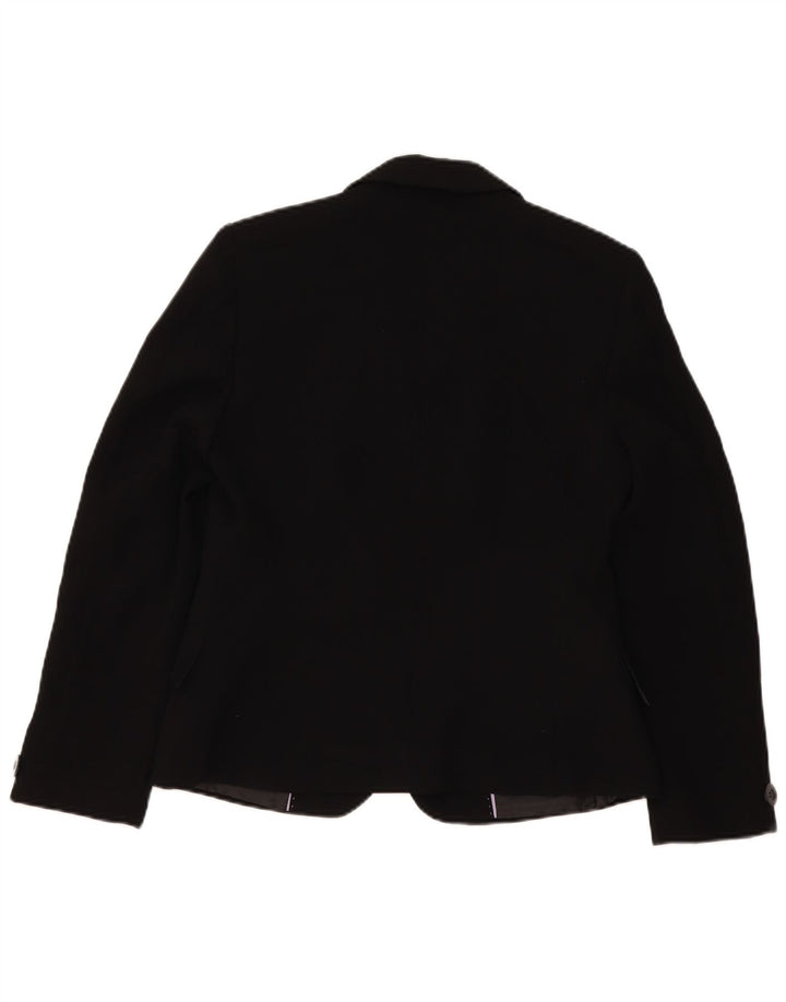 Marks & Spencer Γυναικείο κοντό σακάκι 1 κουμπιού UK 14 Medium Black