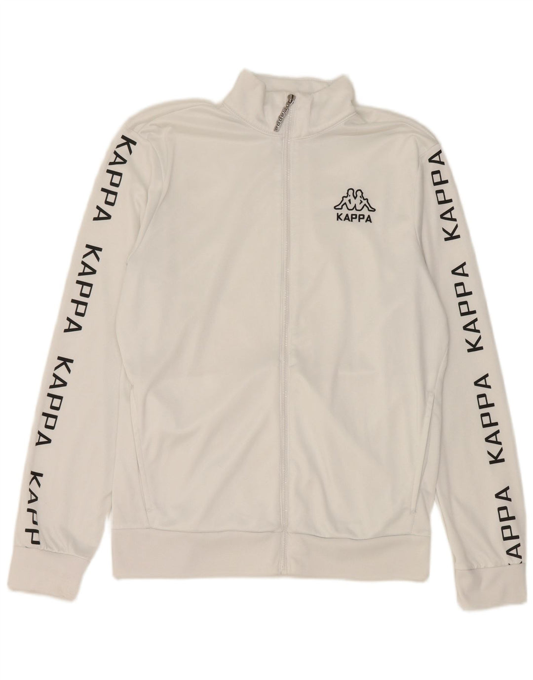 Ανδρική φόρμα γραφική Kappa Top Jacket Large White Polyester