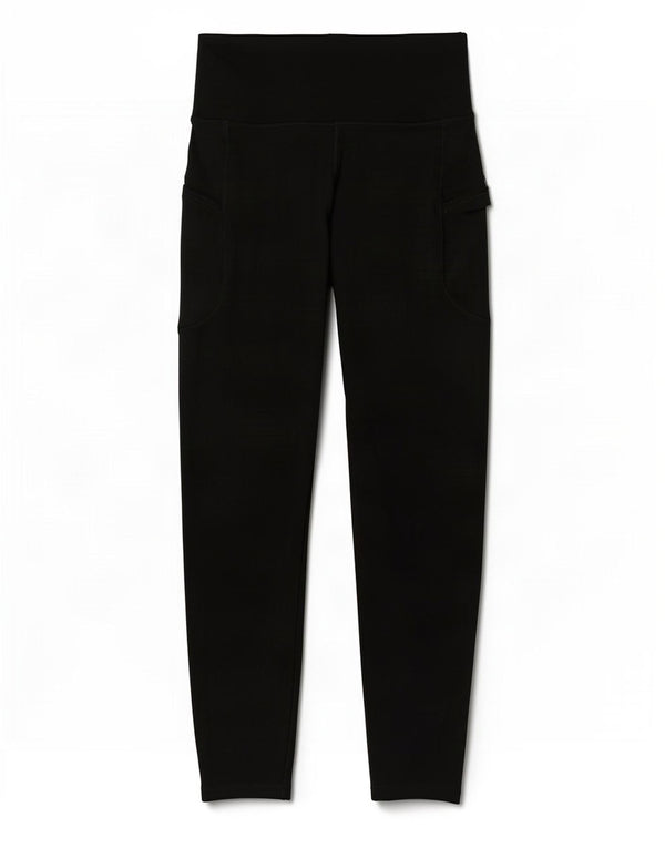 Γυναικεία κολάν Nike Dri Fit Crop UK 12 μεσαίου μαύρου πολυεστέρα