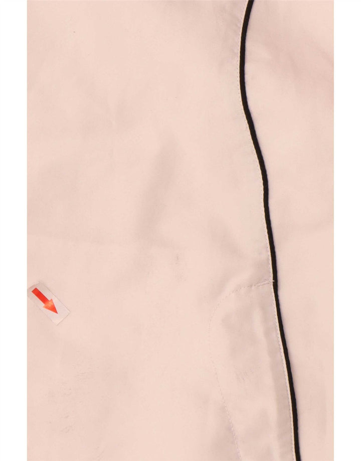 Ανδρική φόρμα Lotto Top Jacket UK 38/40 μεσαίου λευκού χρώματος πολυεστέρας