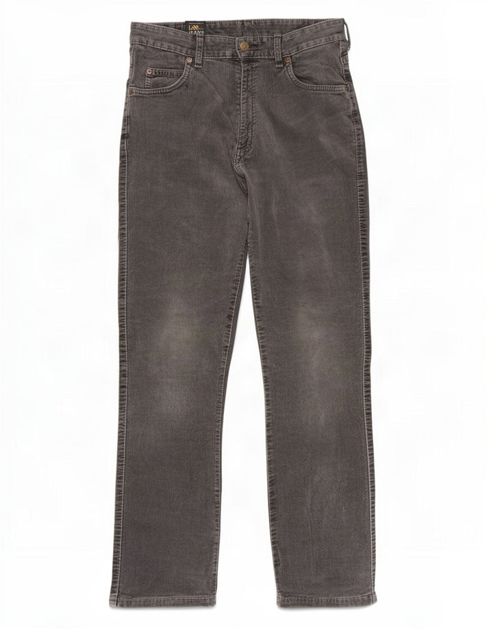 Lee Γυναικείο Straight Jeans W30 L30 Grey