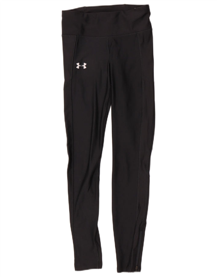 Under Armour γυναικεία κολάν συμπίεσης UK 10 Small Black Polyester Sports