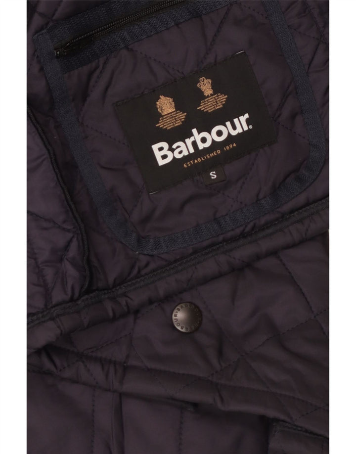 Ανδρικό καπιτονέ μπουφάν Barbour UK 36 Small Navy Blue