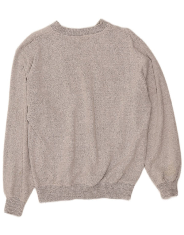 ESY SURF CO. Ανδρικό γραφικό φούτερ Jumper Medium Grey Cotton