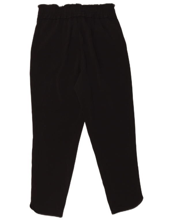 Zara Γυναικείο Trafaluc Tapered Casual Παντελόνι XS W24 L25 Μαύρο