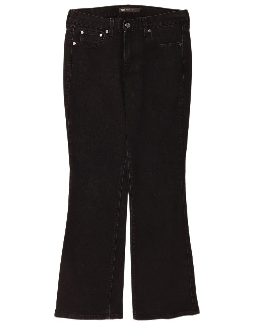 Levi's Womens 515 Bootcut Jeans US 10 Large W30 L32 Μαύρο βαμβακερό